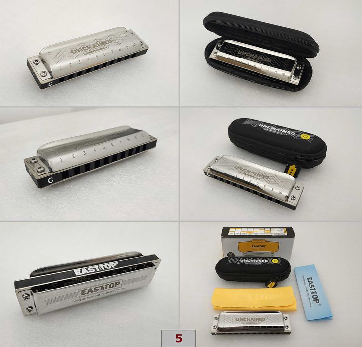 Губна гармошка Easttop. Брендова губна гармоніка