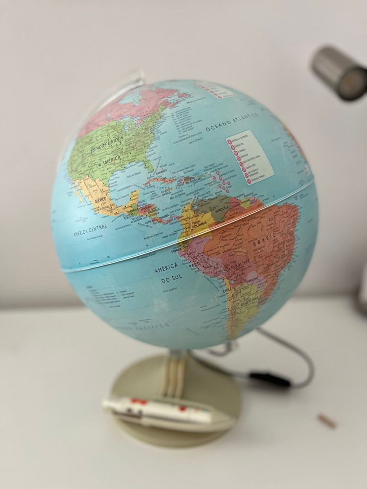Globo com audio.