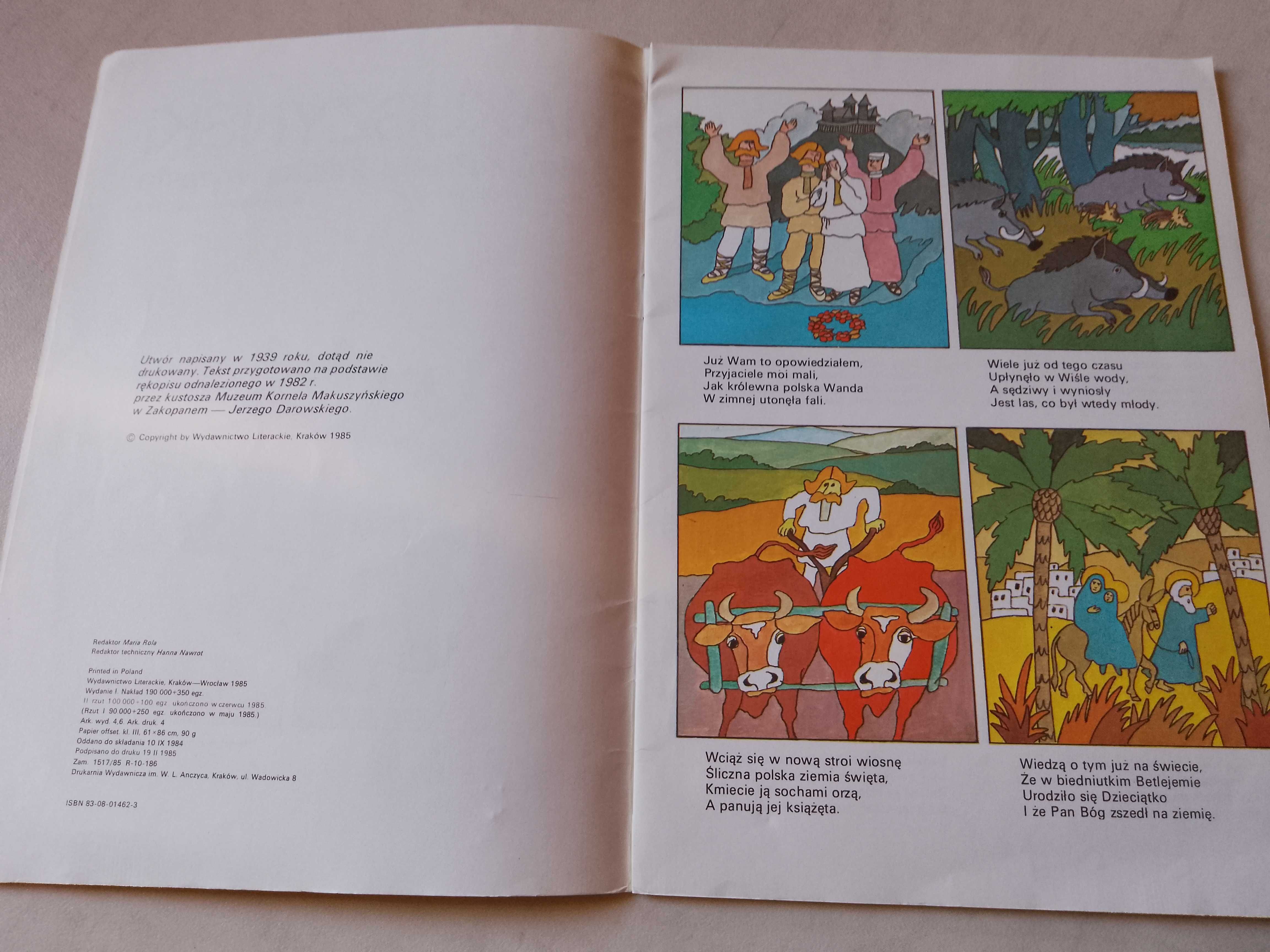 K. Makuszyński "Za króla Piasta Polska wyrasta" 1985