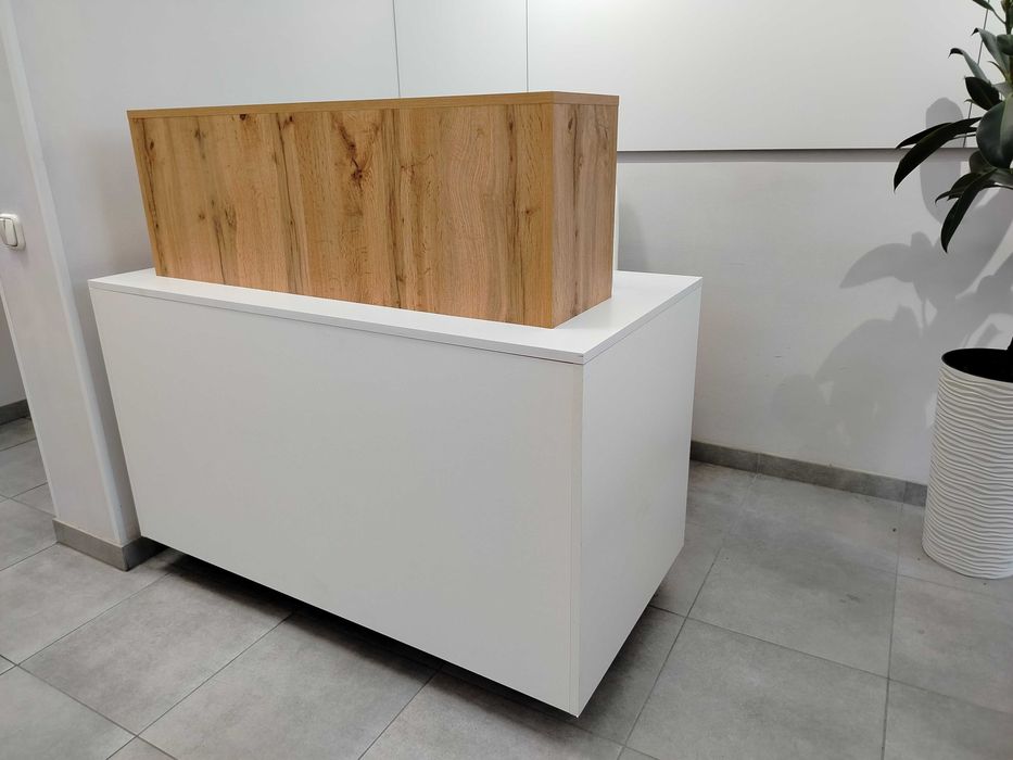 Рецепция, стойка с тумбой  Б/У