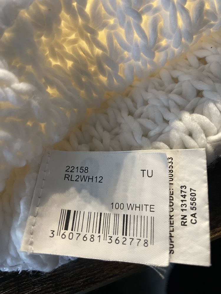 Czapka ROSSIGNOL kolor biały