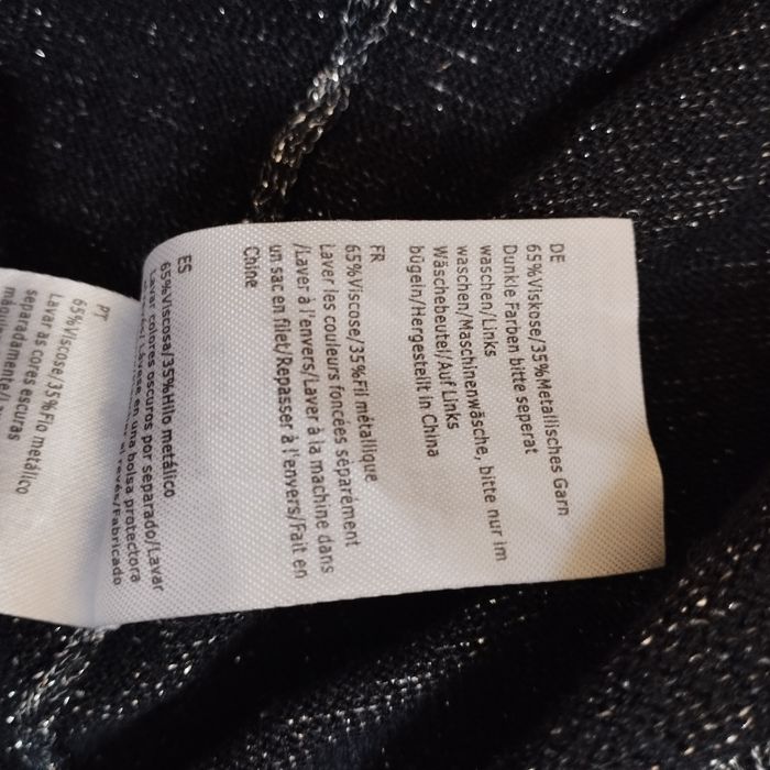 Bluzka / sweter damski  srebrna nitka,impreza, Saint Tropez r M,