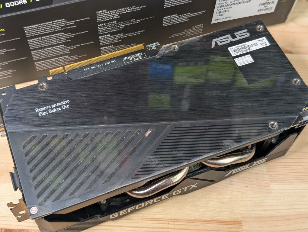 Відеокарта ASUS DUAL EVO GTX 1660 SUPER 6GB (GDDR6) Гарантія