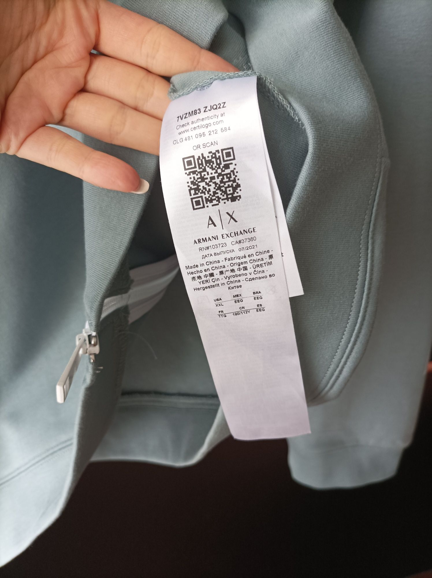 Oryginalna bluza Armani Exchange