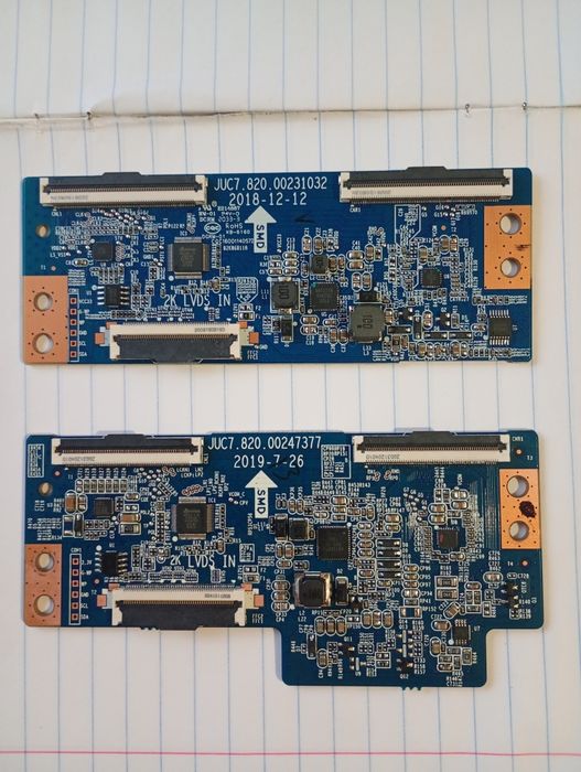 Продам плати T-CON, -  juc7.820.00247377, - juc7.820.00231032