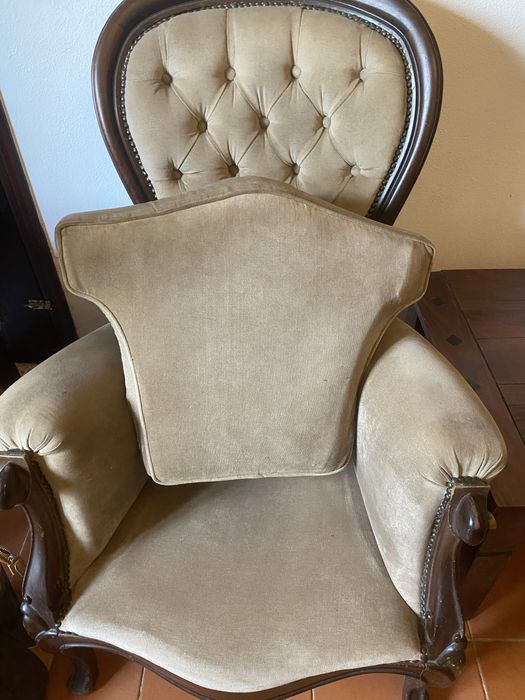 Urgente! Par de cadeiroes vintage