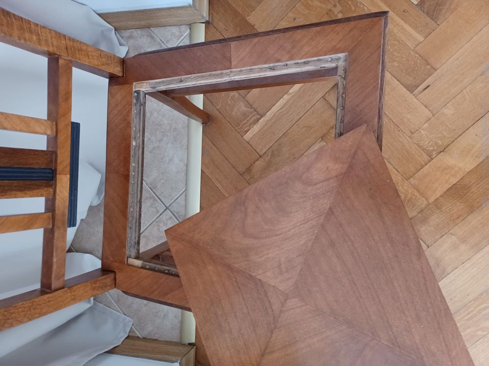 Krzesło drewniane wygodne i solidne