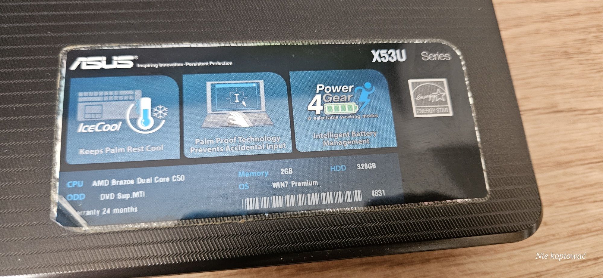 Tani sprawny laptop Asus