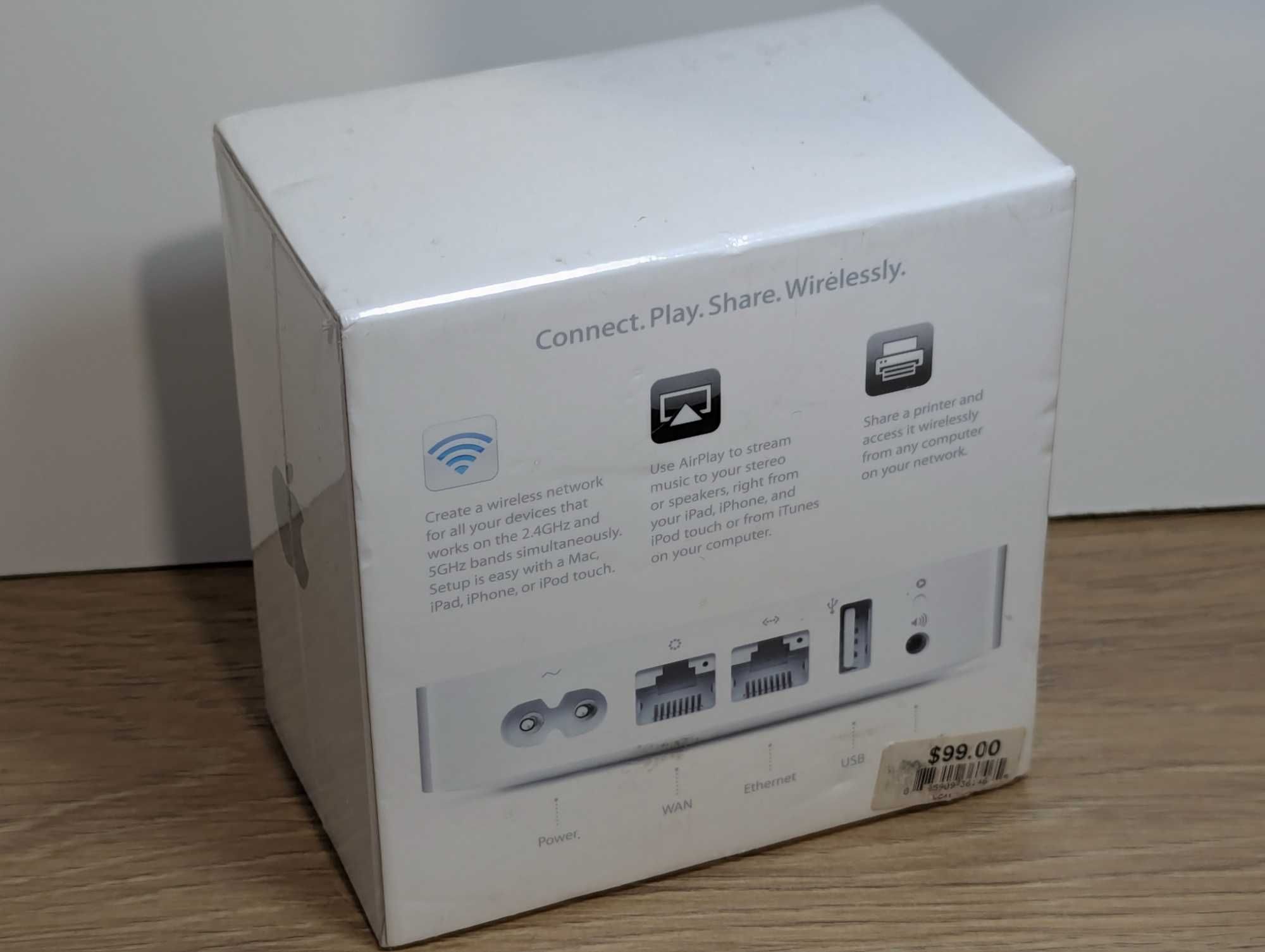 Новый Apple роутер A1392 AirPort Express MC414LL/A WIFI США звуковой