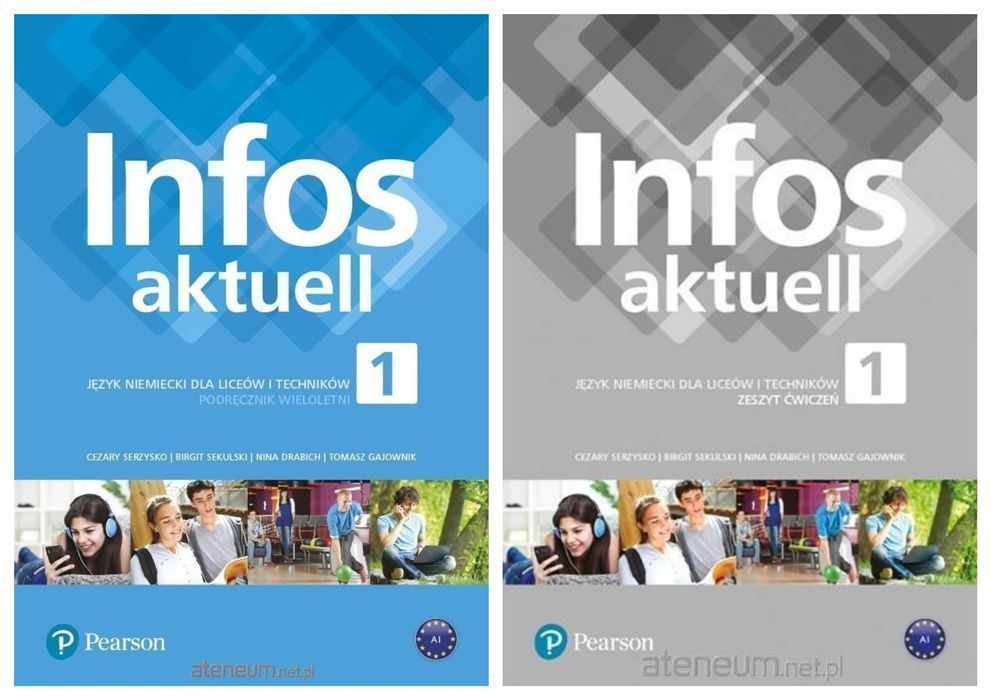 |NOWE| INFOS AKTUELL 1 Podręcznik + Ćwiczenia Longman Pearson