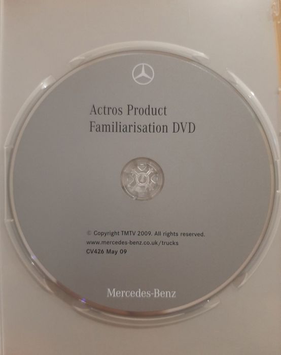 Диск DVD Mercedes Benz Actros ліцензійний