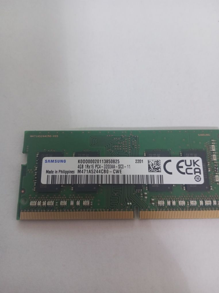 Оперативна пам ять SAMSUNG 4GB 1Rx16 PC4-3200AA-SCO-11