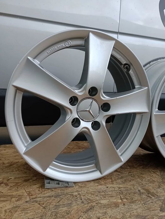 FELGI ALUMINIOWE 5x112 R17 7J ET48,5 66,6 DEZENT MERCEDES CLA GLA GLB KLASA A B C E V VOLKSWAGEN SKODA SEAT