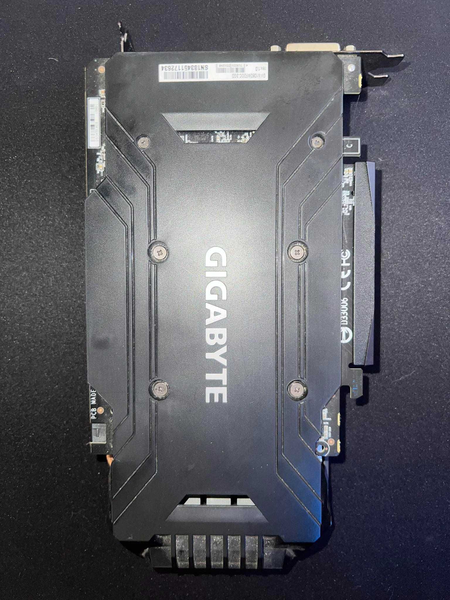 Karta Graficzna Gigabyte GeForce GTX 1060 Windforce 3GB