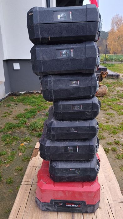 Skrzynki po elektronarzędziach Parkside