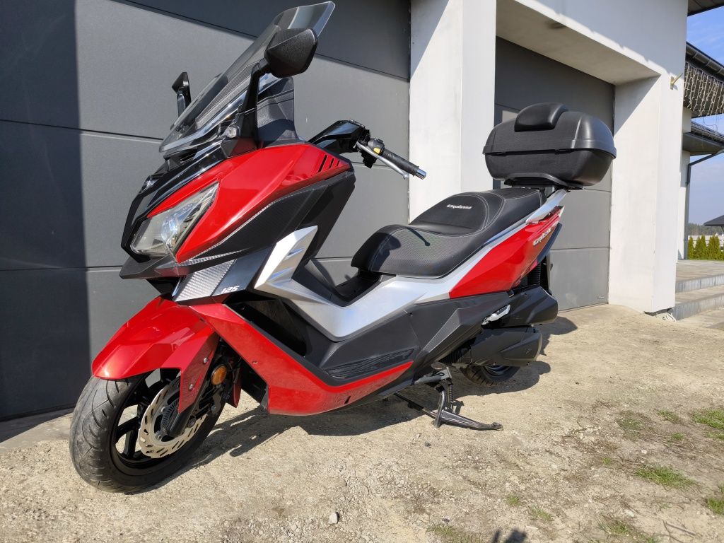 Sym Cruisym 125i. 2018r. ABS. USB. LED. GTS. Joymax maxi skuter