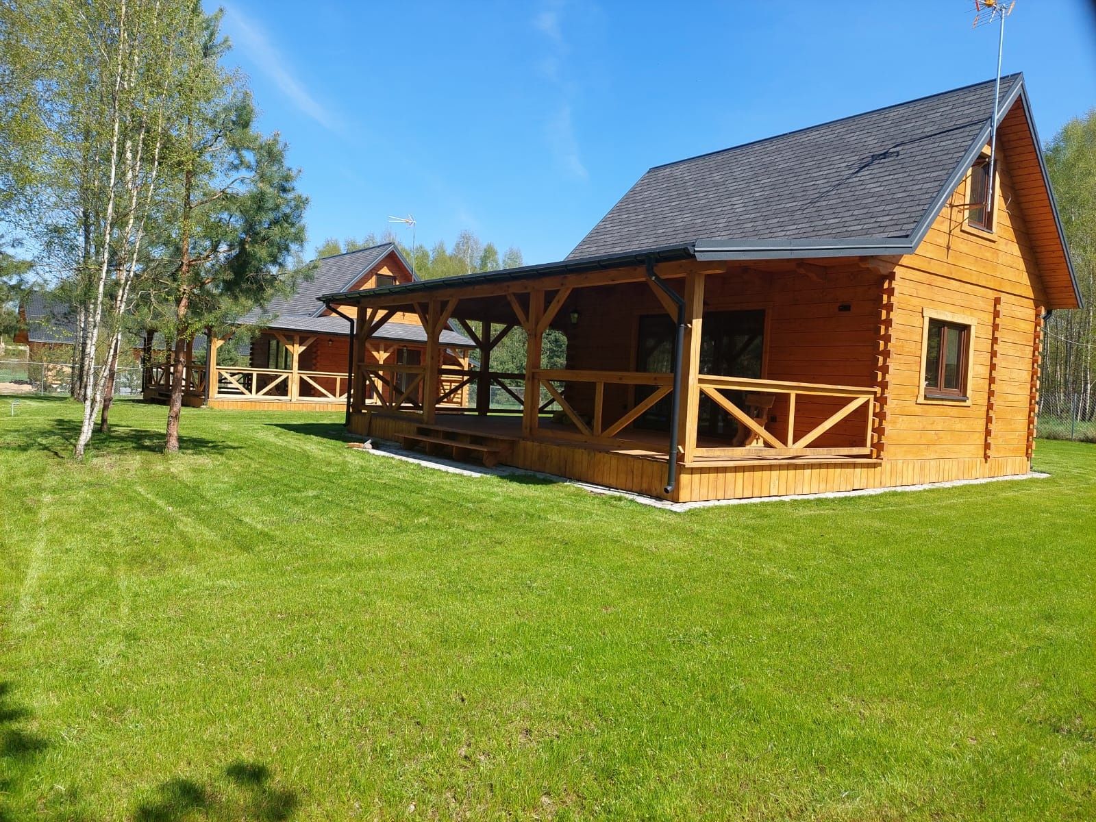 domki siemianówka .domki na Sarniej. Podlasie .BANIA
