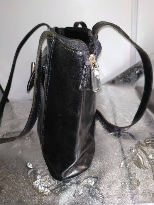 Сумка женская бу. Кожа.