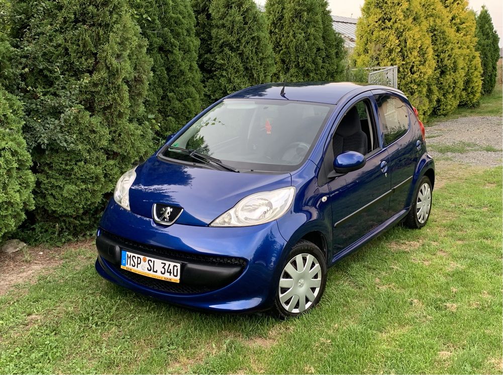 Peugeot 107 1.0Benzynka - Nowe Sprzęgło - Klima - 136 TYS.KM -Opłacony