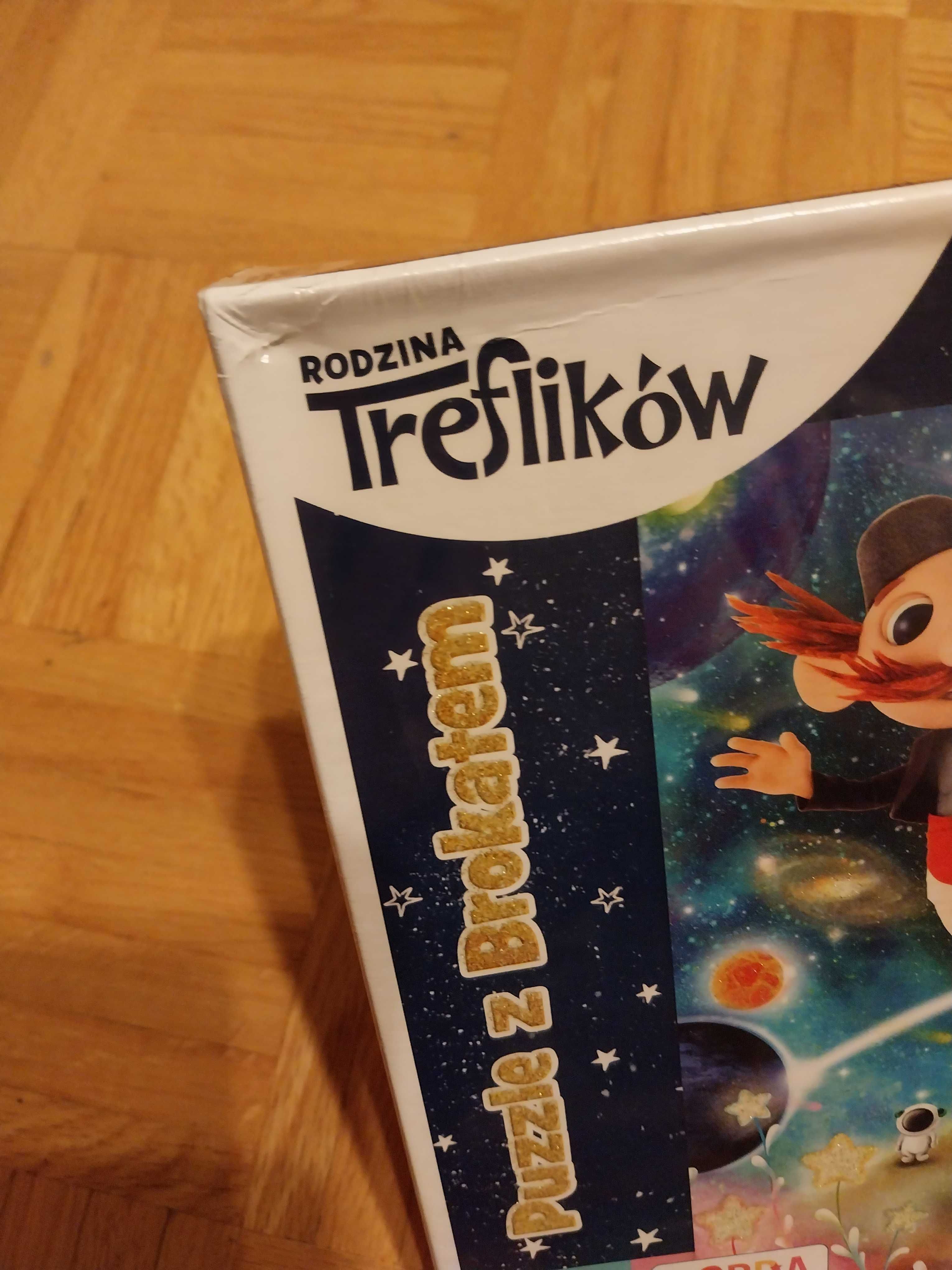 Książka i puzzle Trefliki- nowe