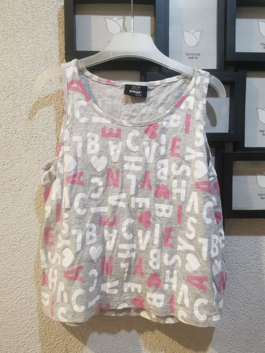 Koszulka na ramiączkach dla dziewczynki 146