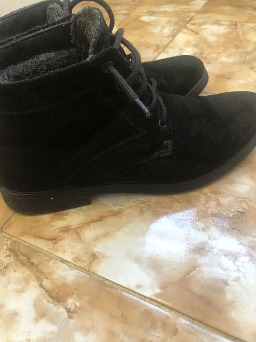 Ботинки чоловічі натуральй замш