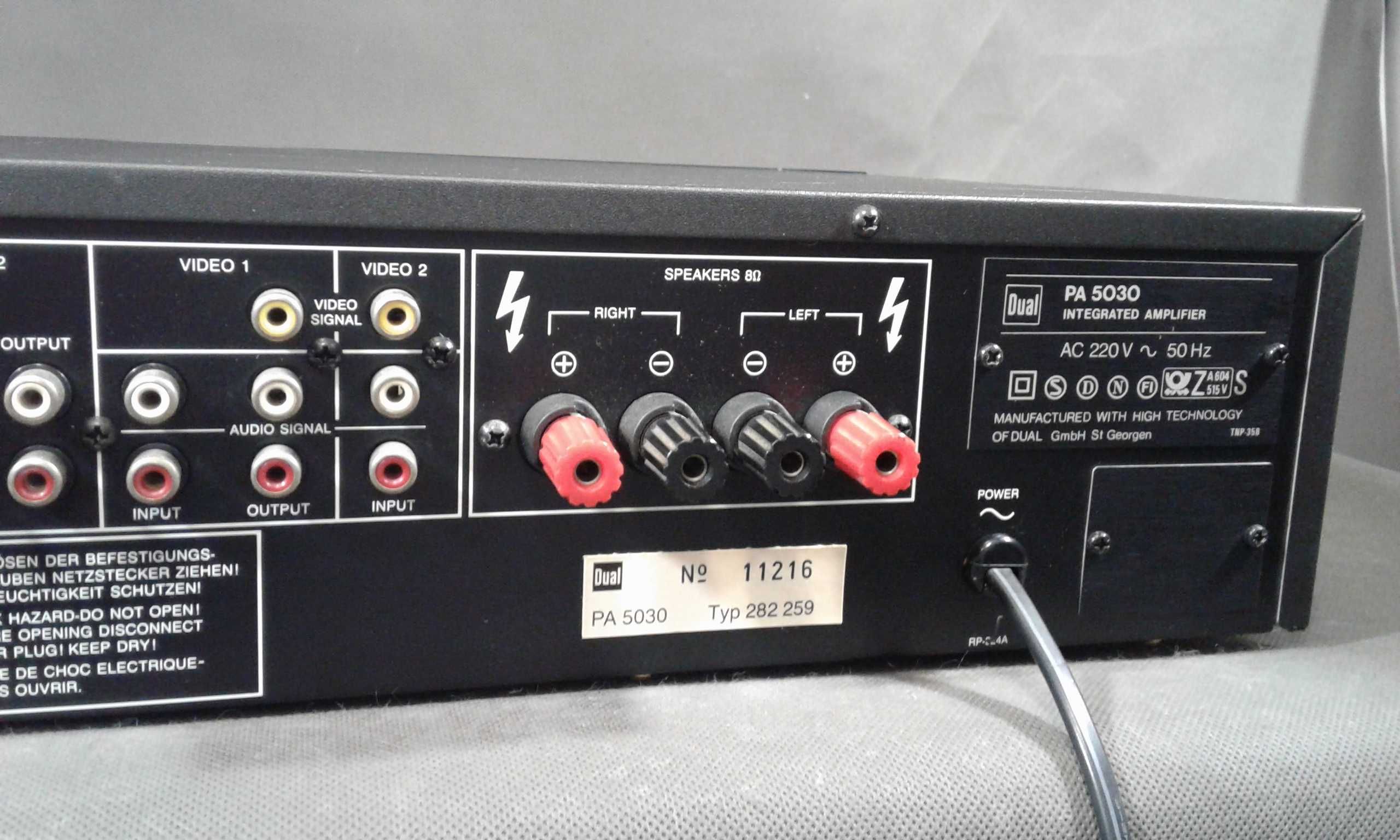 DUAL PA-5030,Audiophile Concept