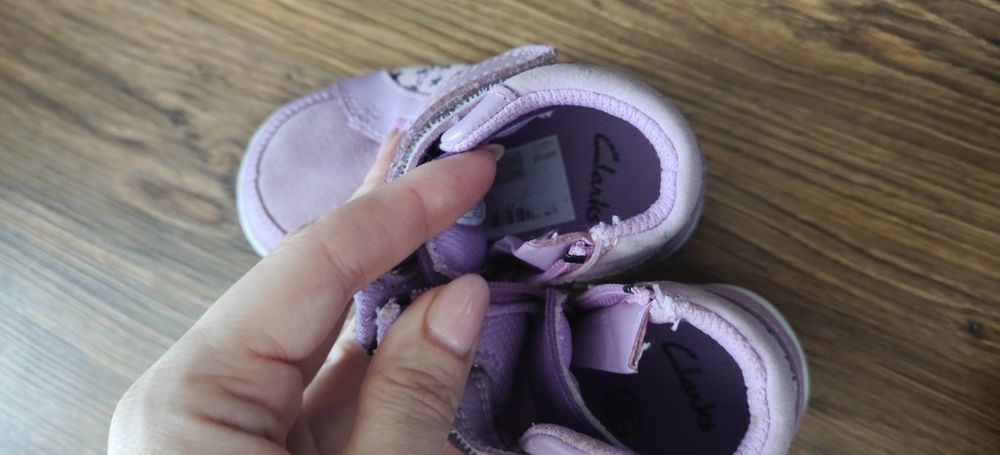 Clarks 21 trzewiki buty dziecięce