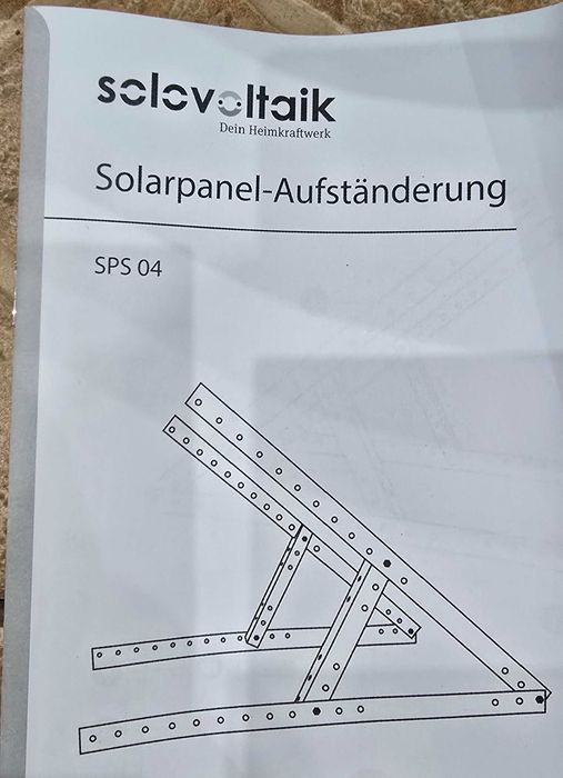 stelaż do paneli fotowoltaicznych 2 szt.