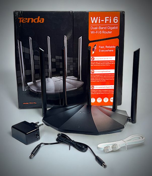 Гігабітний маршрутизатор, роутер Tenda RX2pro