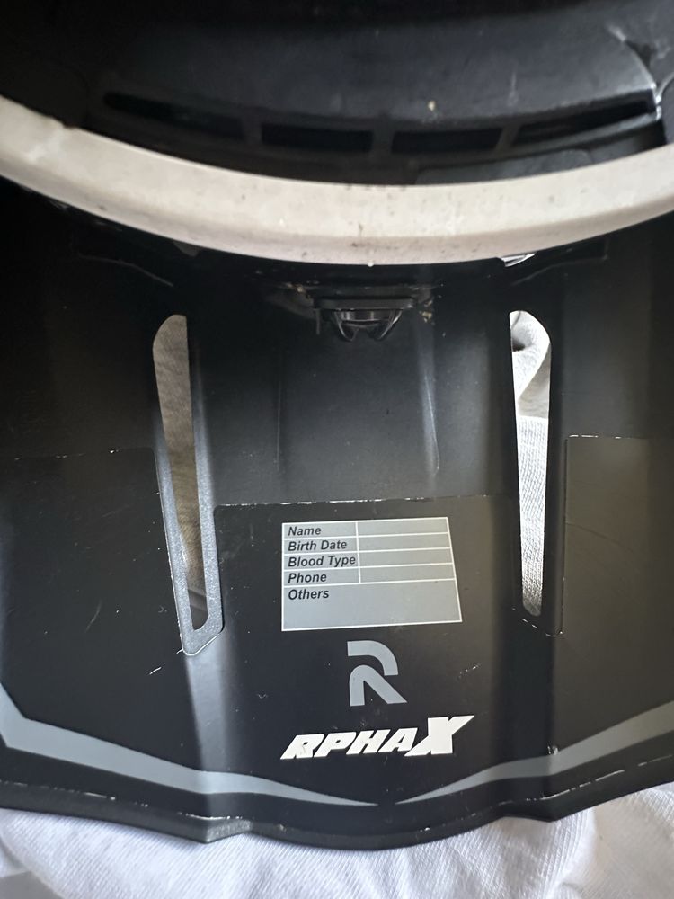 Kask HJC RphaX rozm.L Gogle 100%