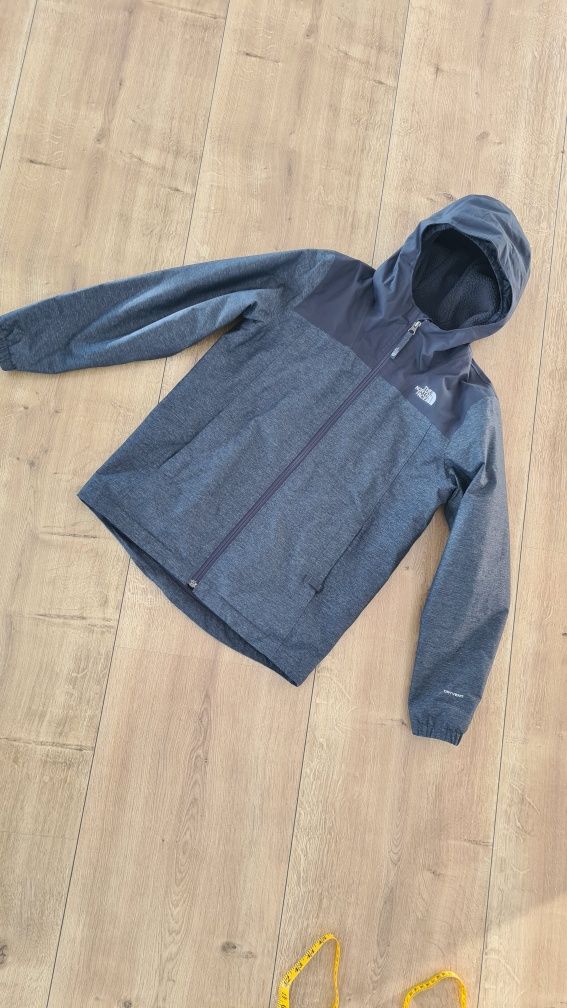 Kurtka Softshell Wiatrówka North Face TNF. Grafitowa Czarna. S 36