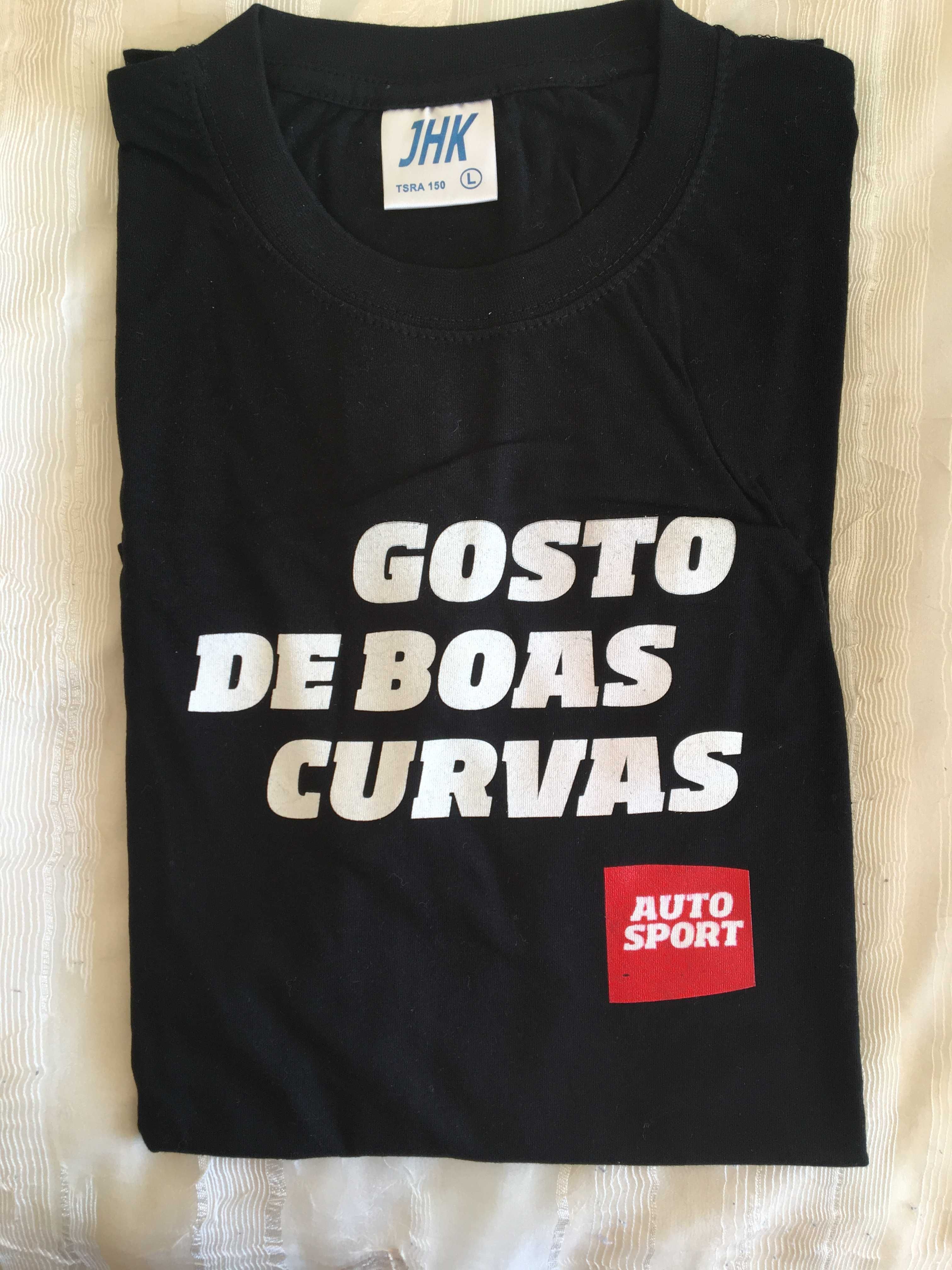 t-shirt Autosport tamanho L