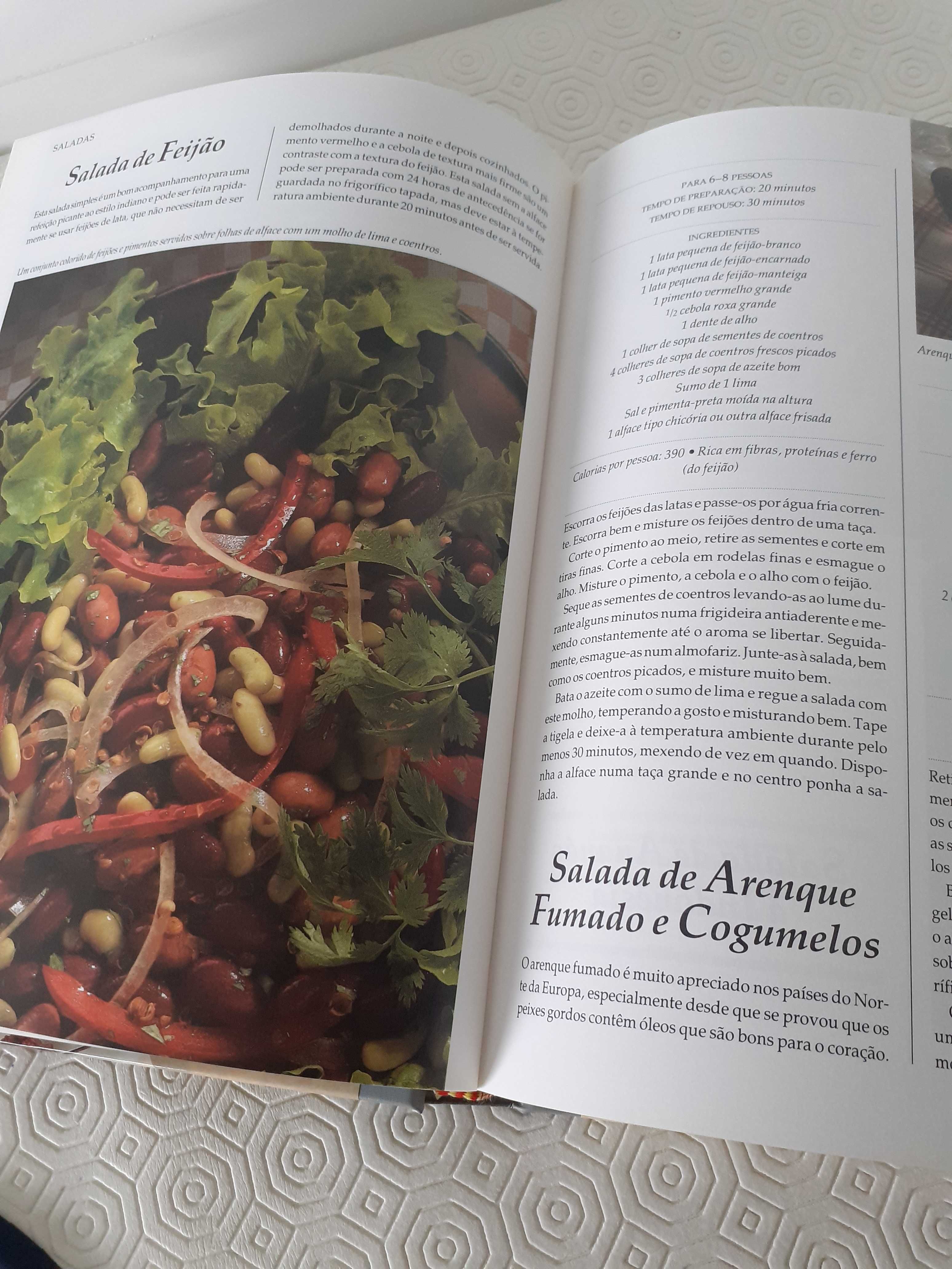 Livro de culinária "Comer Melhor para Viver Melhor"