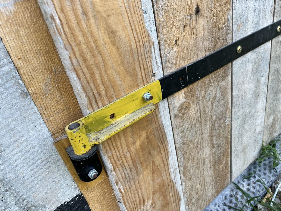 Splidna tymczasowa brama na budowe