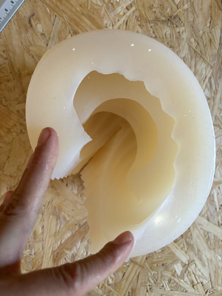 Forma silikonowa muszla