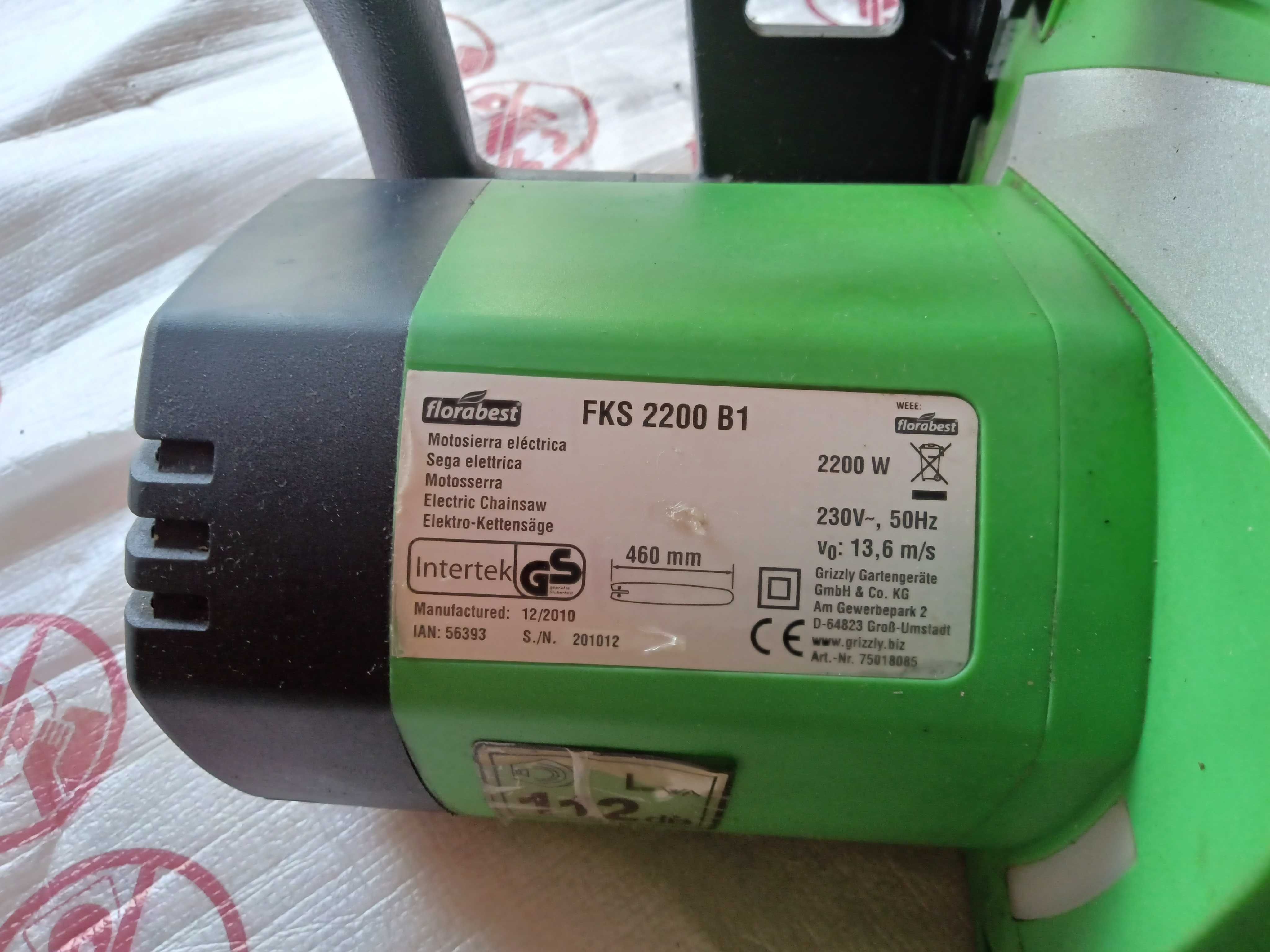 Motosserra Florabest FKS 2200 B1