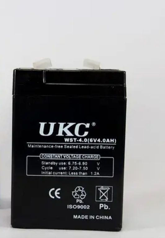 Акумулятор аккумулятор gdlite 6v 4Ah ukc 6в 4а 12в 7А для ваг весов ..