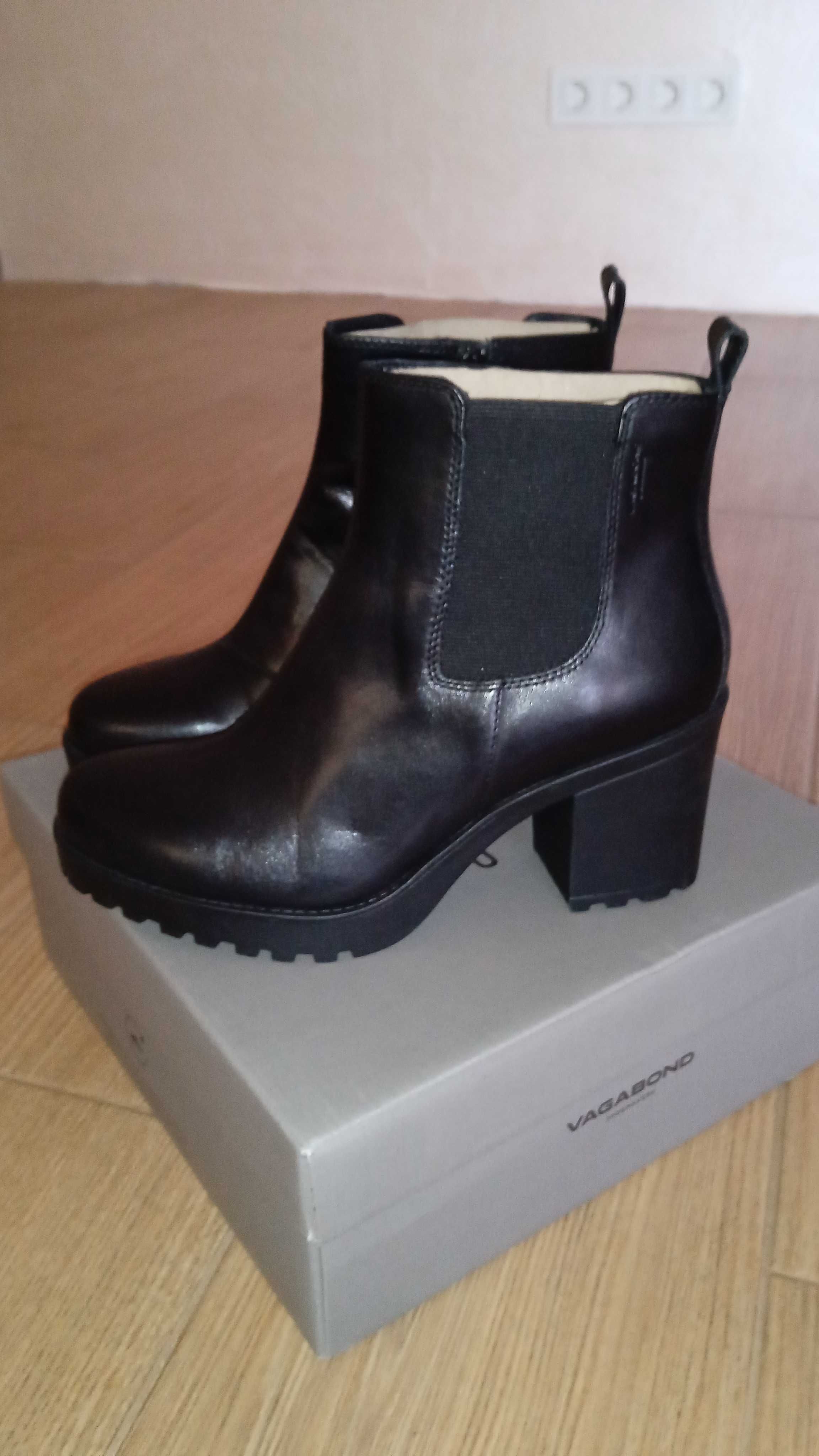 VAGABOND GRACE шкіряні жіночі черевики челсі р.39, 25,5 см