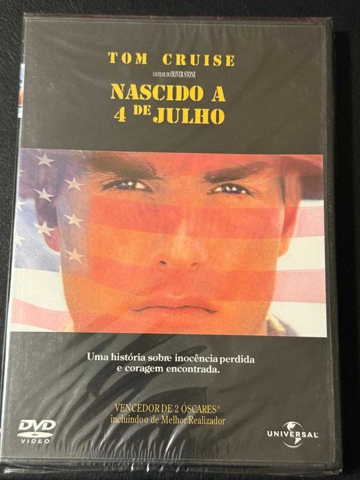 DVD do filme Nascido a 4 de Julho [Novo]