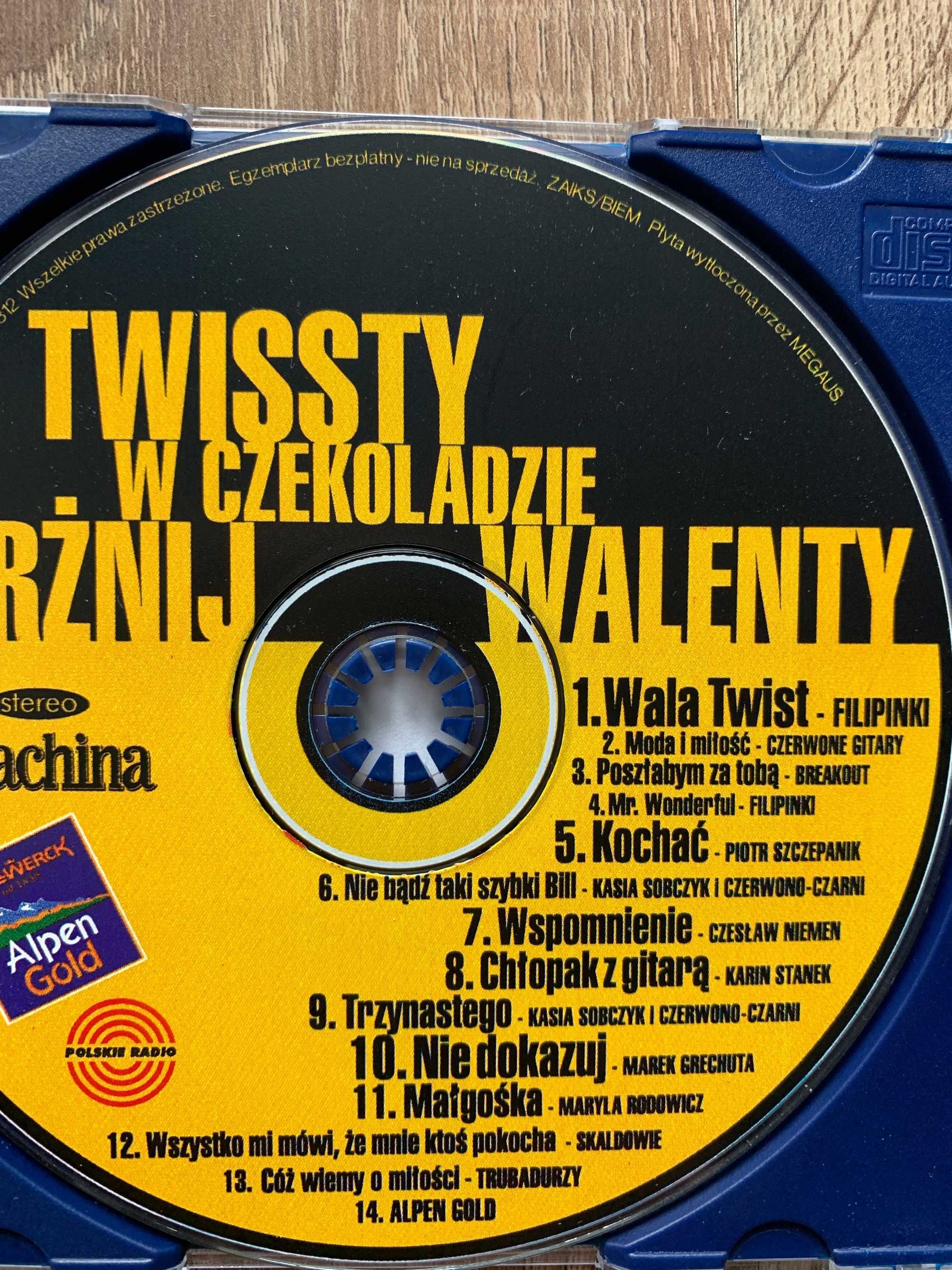 Twissty w czekoladzie składanka CD Filipinki Breakout Niemen Rodowicz