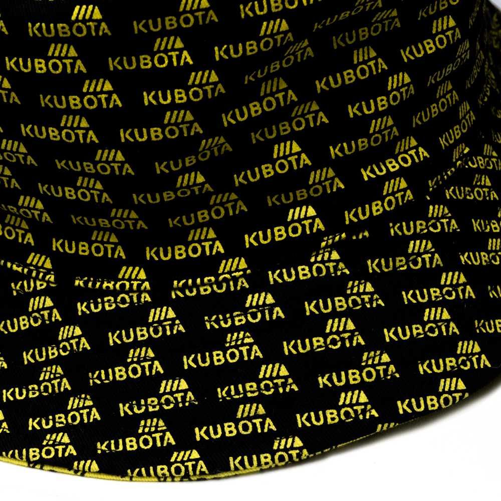 Kapelusz Bucket Hat Kubota Easy Żółty Czarny