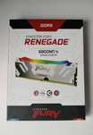Pamięć RAM DDR5 Kingston Fury Renegade 32GB 2x16GB RGB 6800MT/s White