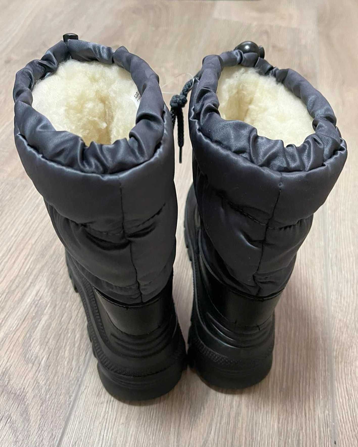 Сноубутсы детские зимние с мехом  snow boots