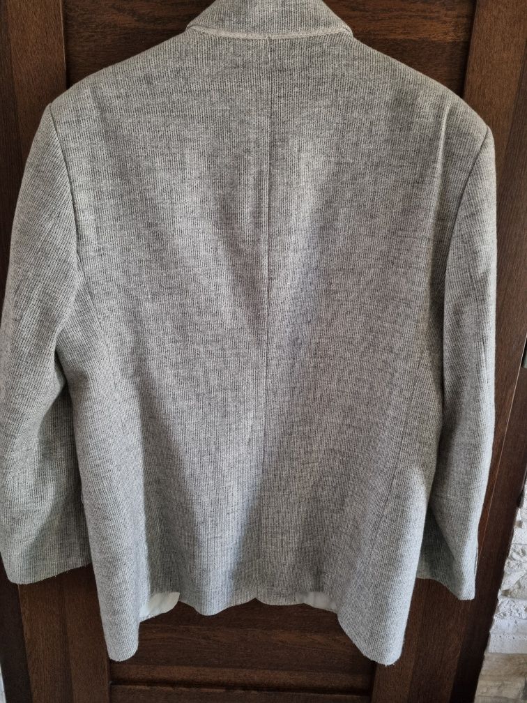 Marynarka męska szara melanż r 170 / 104