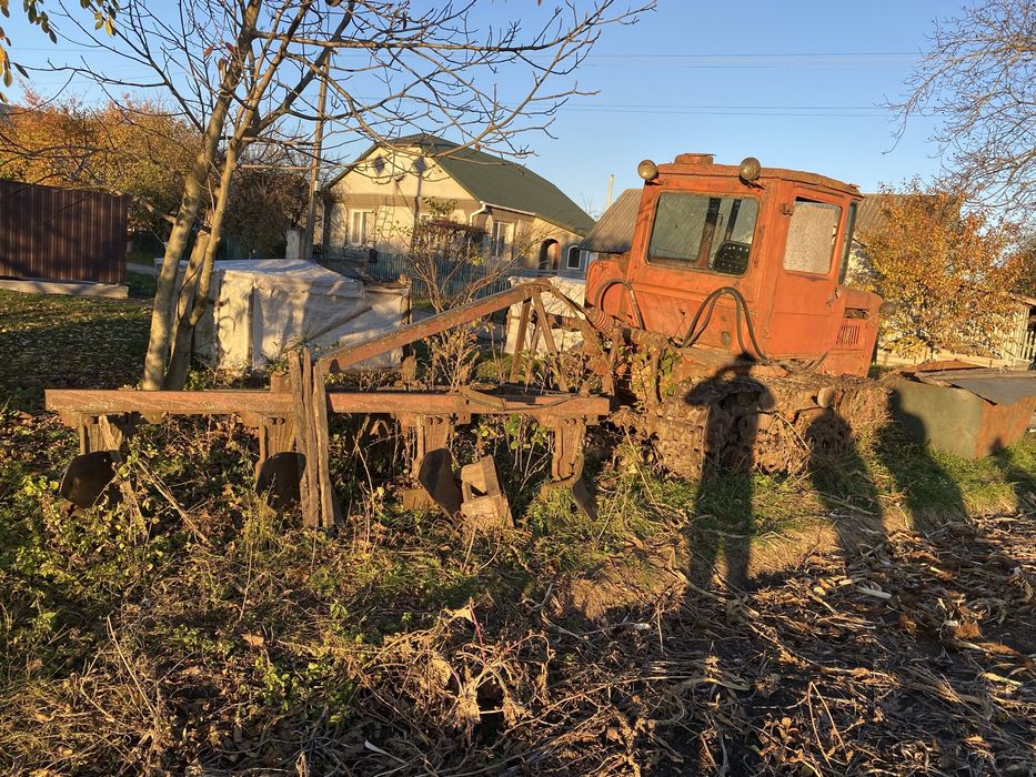 Продам ДТ 75 з плугом