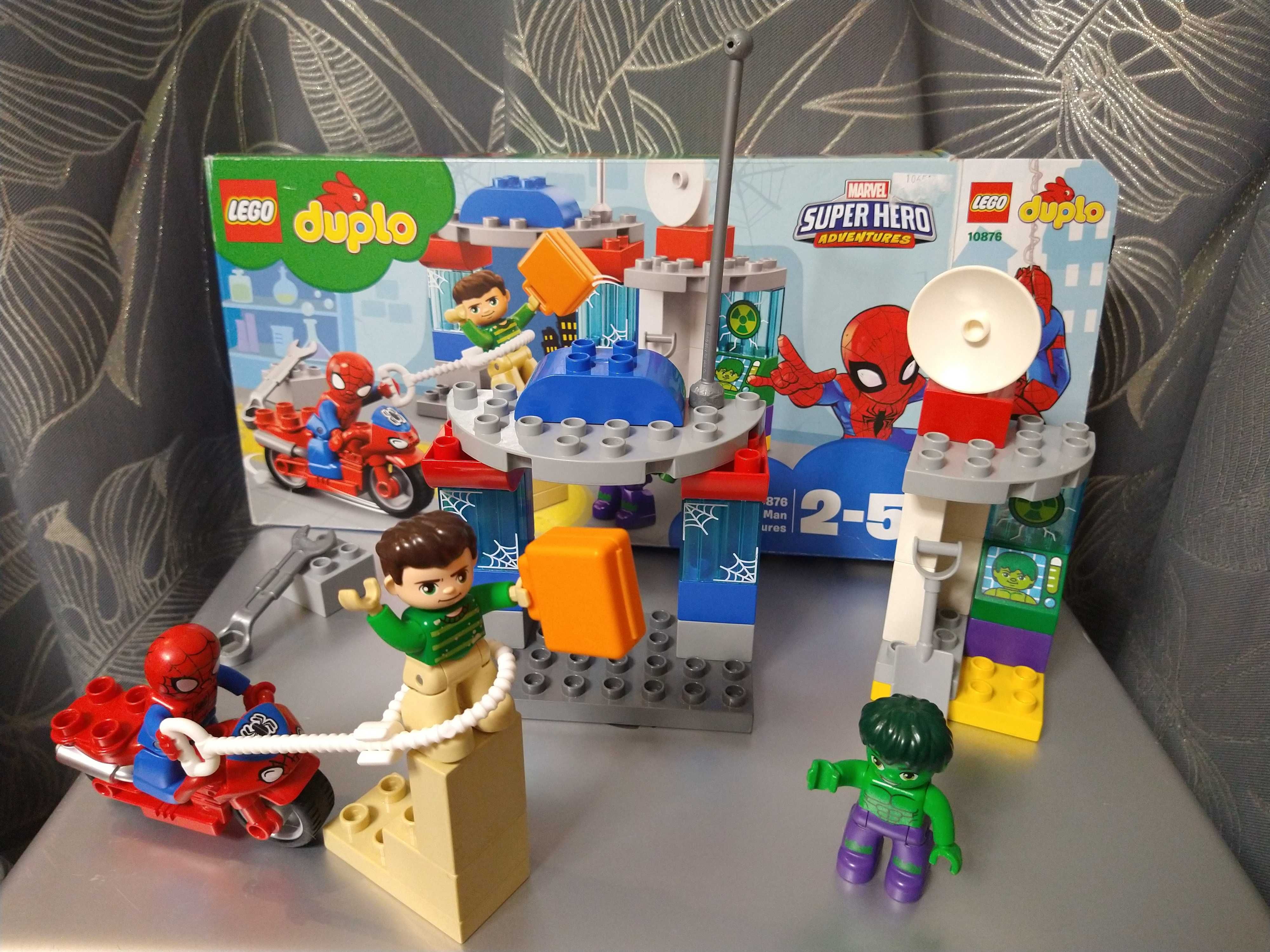 Lego 10876 DUPLO Przygody Spider-Mana i Hulka