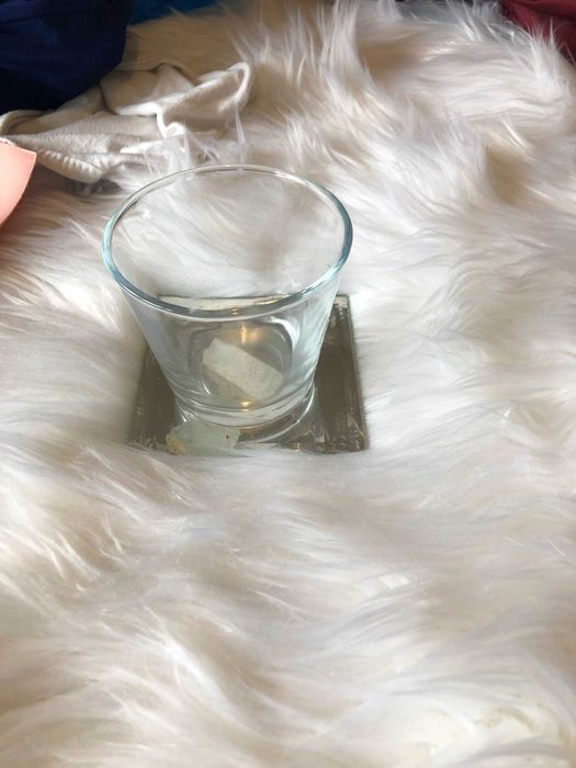 porta velas transparente para decoracao