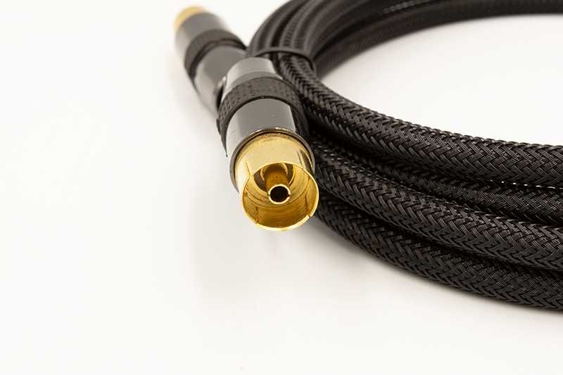 Cabo de TV Coaxial Premium 1,5m, Novo