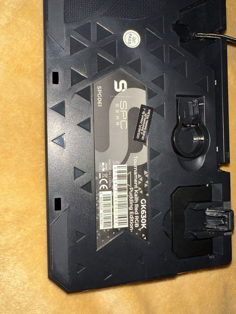 Klawiatura mechaniczna SPC GEAR (Endorfy) GK630K Pudding Kailh Red RGB